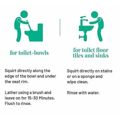 Powerful Toilet Cleaning Powder – Removes Stains & Odor (500g)
